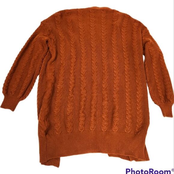 Cyrus Cableknit Open Cardigan - Picture 2 of 6